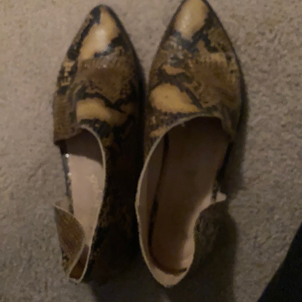 Snakeskin  shoes